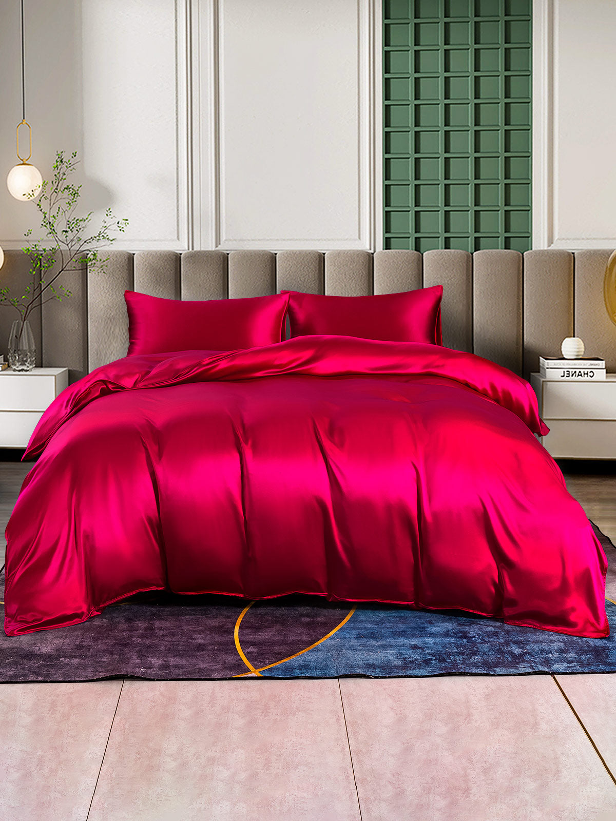[Vino] SilkSilky-ES 25Momme Seda Pura Bedding Set 003