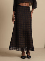 [Negro] SilkSilky-ES Skirt 003