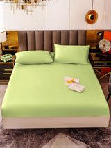[Menta Verde] SilkSilky-ES 19Momme Juego de ropa de cama 002