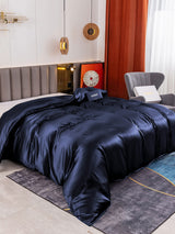 [Azul Oscuro] SilkSilky-ES 25Momme Duvet Covers 001