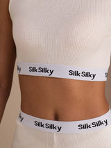 [Blanco] SilkSilky-ES Sleeveless Crew Neck Women's Outfit Sets 005