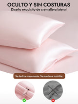 [Rosa] SilkSilky-ES 30Momme Fundas De Almohada 006