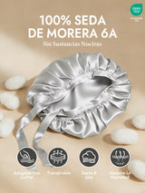 [Plata] SilkSilky-ES Gorros De Dormir 002