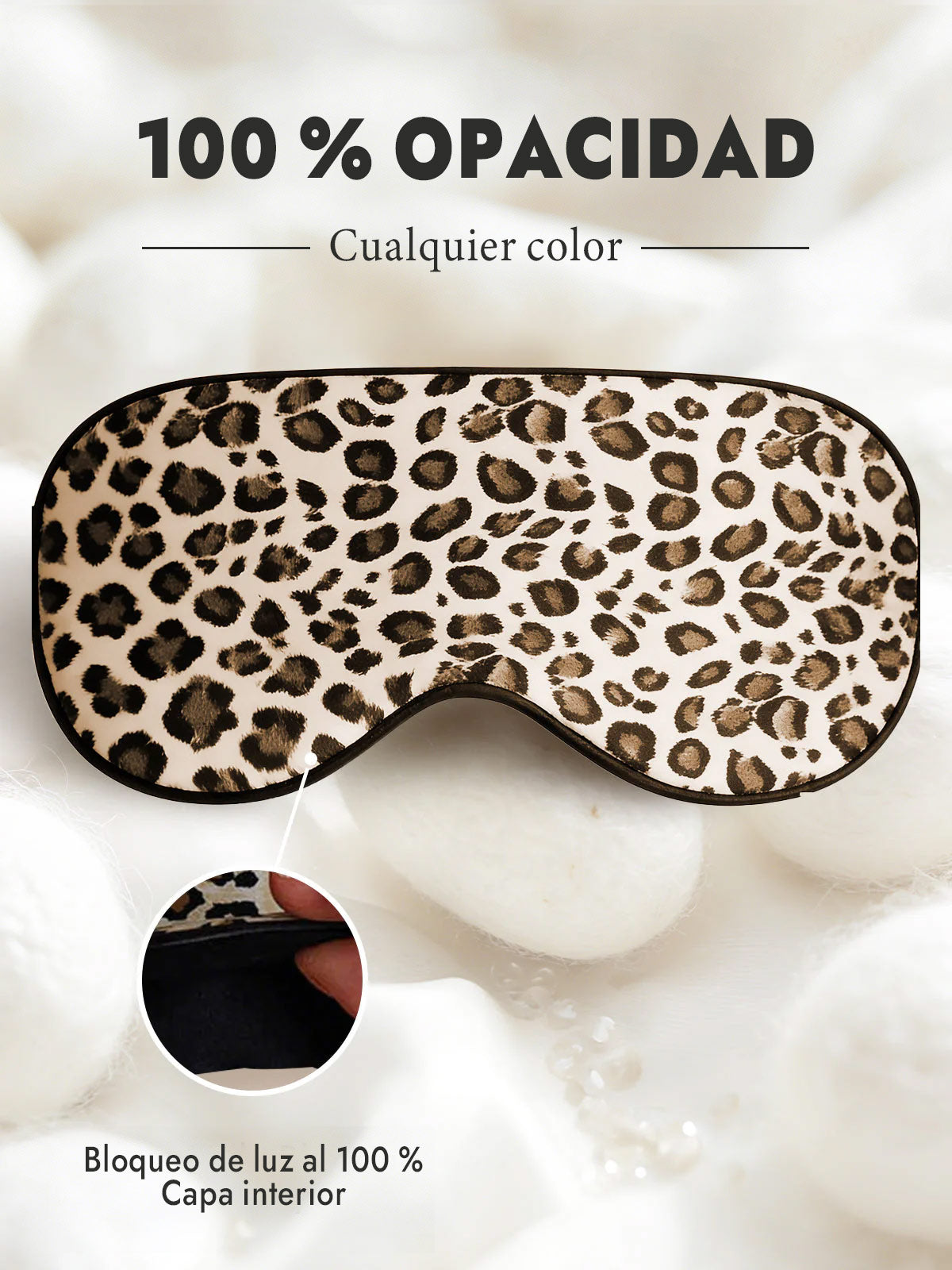 [Leopardo] SilkSilky-ES Antifaces De Dormir 001