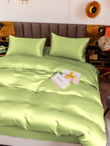 [Menta Verde] SilkSilky-ES 19Momme Seda Pura Bedding Set 003