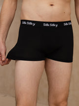 [Negro] SilkSilky-ES Mens Underwear 001