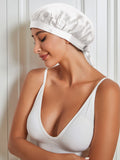 SilkSilky ES Seda Pura Sleep Cap Blanco 002