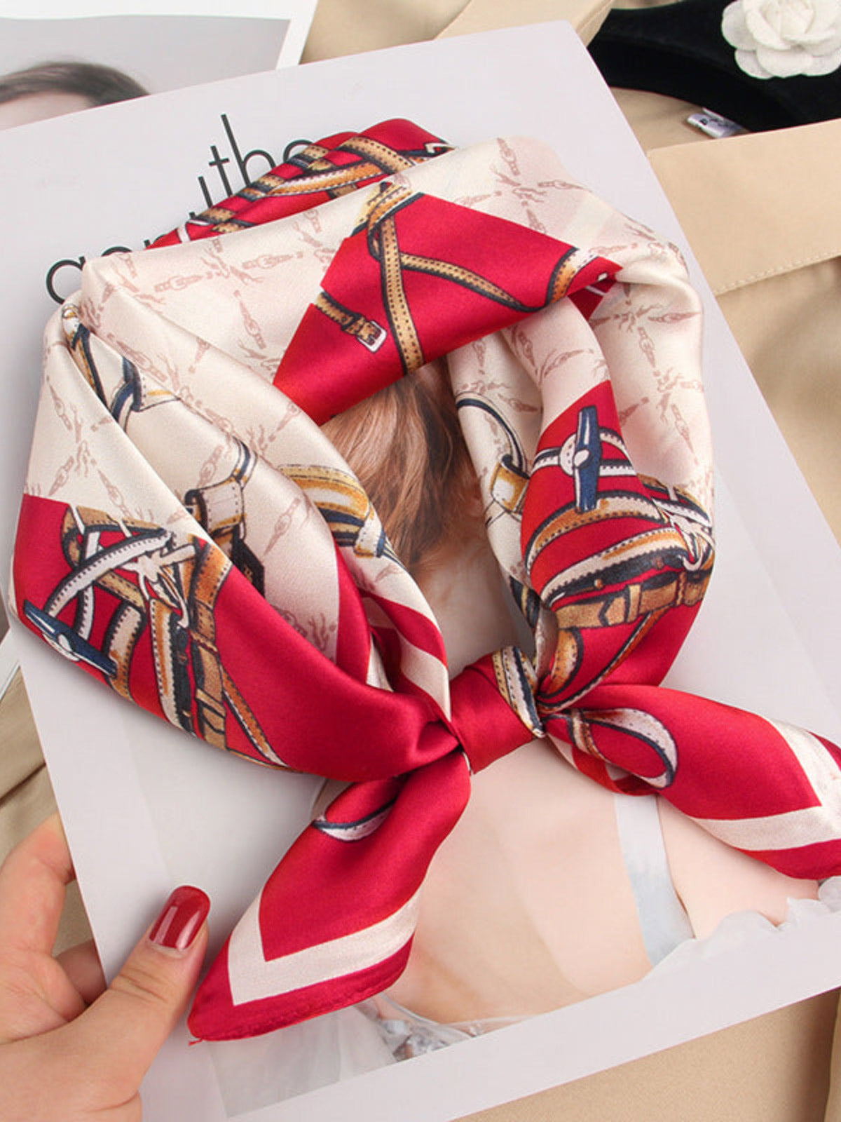 [P033] SilkSilky-ES Seda Pura Scarf 001,