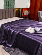[Morado Oscuro] SilkSilky-ES 22Momme Sábana 003