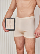 [Beige] SilkSilky-ES Ropa interior de hombres 001