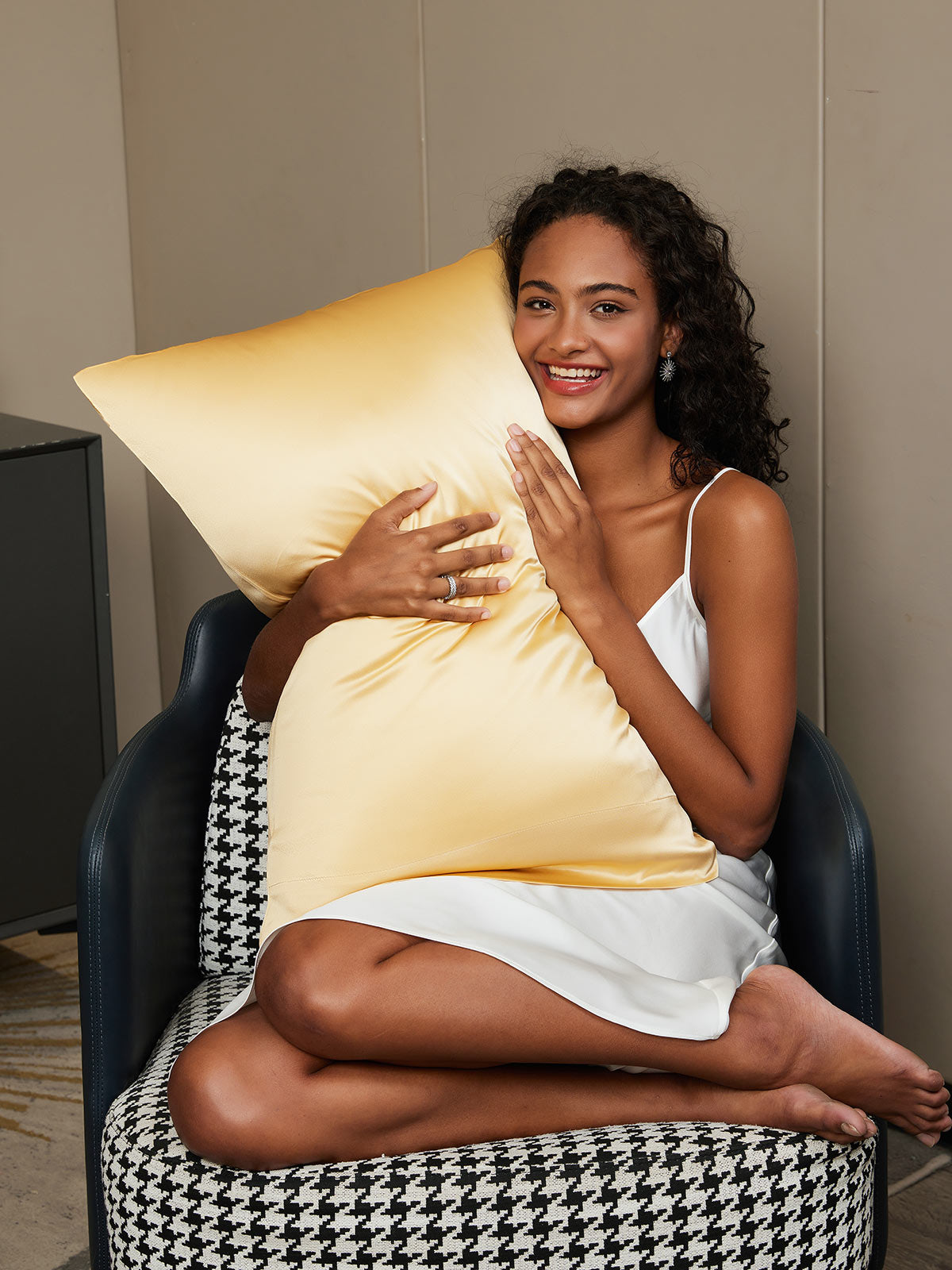 [Champán] SilkSilky-ES 19Momme Seda Pura Pillowcase 002