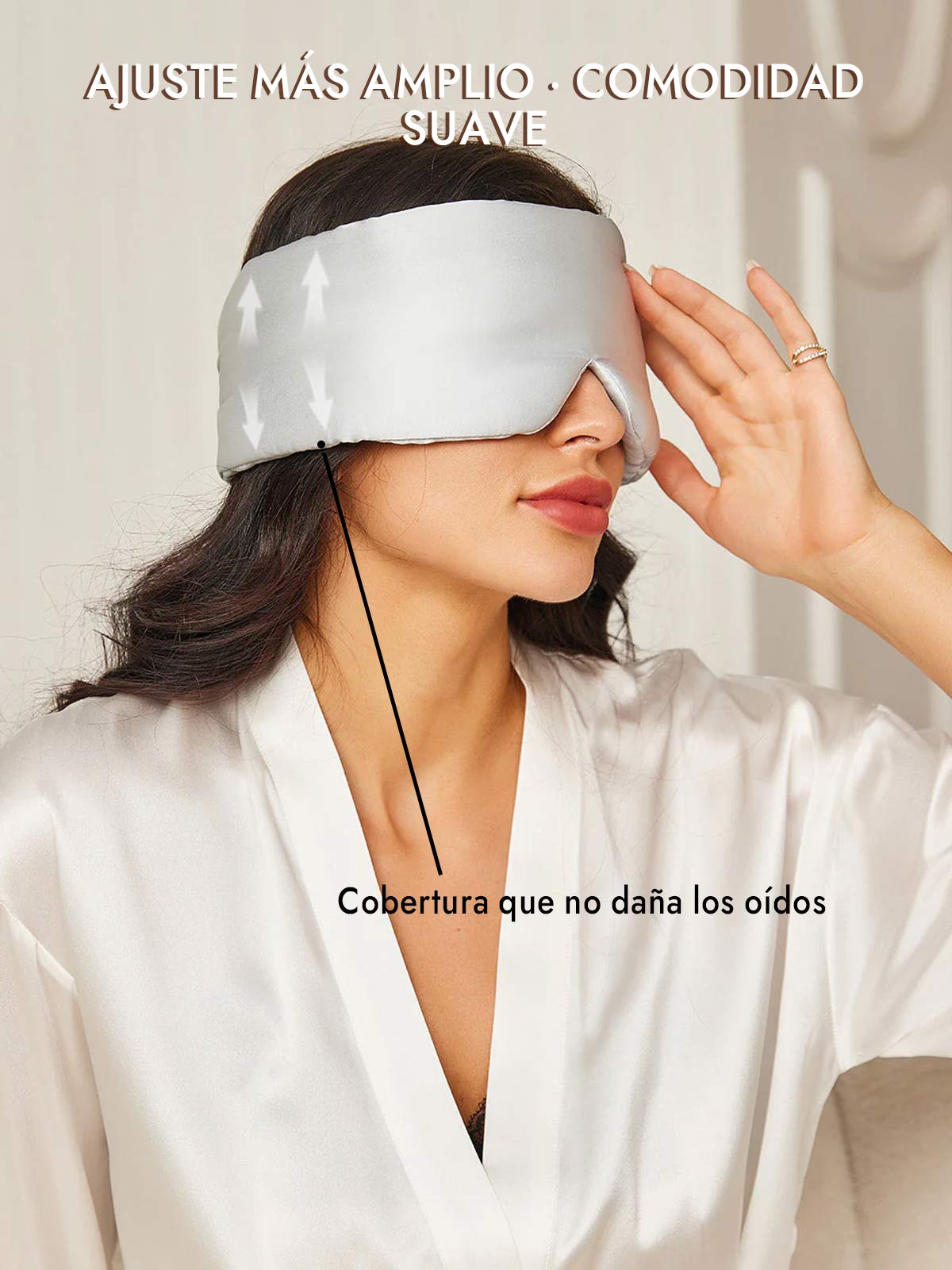 [Plata] SilkSilky-ES 19Momme Pure Silk Eye Mask 005