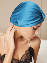 [Azul Real] SilkSilky-ES Gorros De Dormir 002