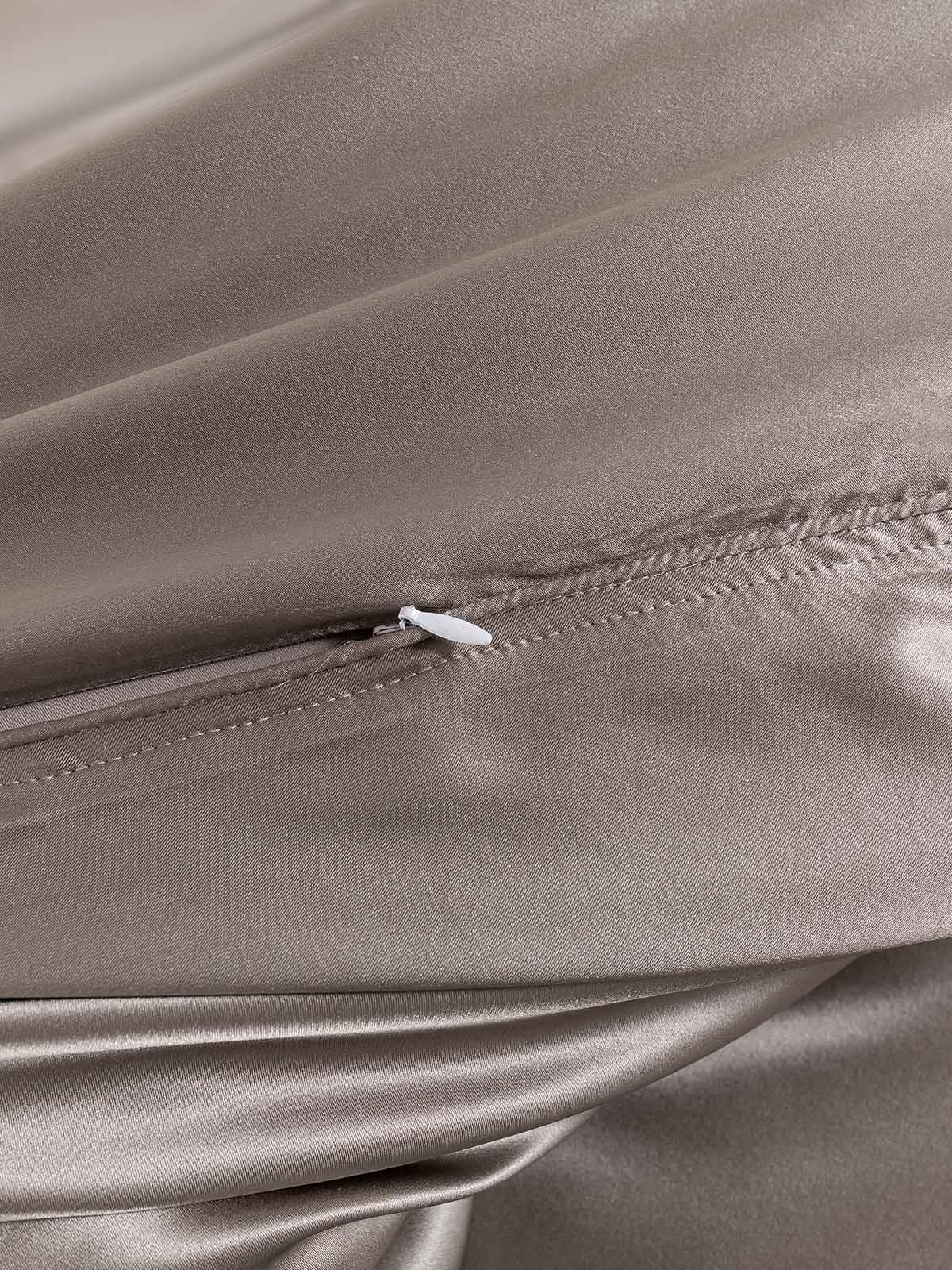 [Gris] SilkSilky-ES 19Momme Seda Pura Bedding Set 006
