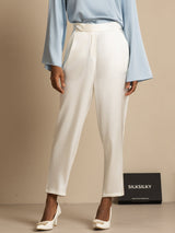 [Blanco] SilkSilky-ES 19Momme Seda Womens Pants 001
