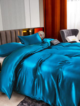 [Azul Real] SilkSilky-ES 22Momme Seda Pura Bedding Set 005,