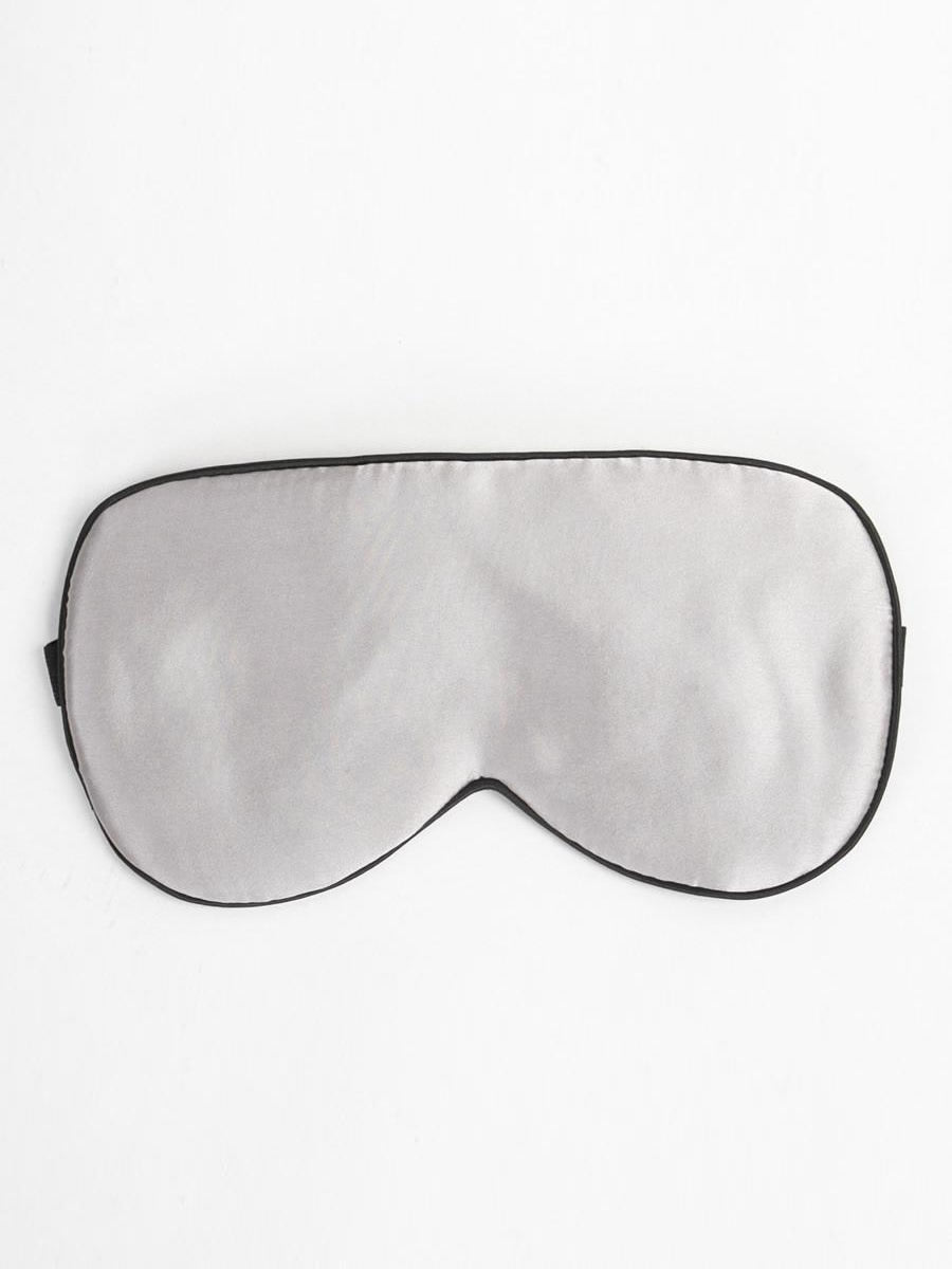 [Gris] SilkSilky-ES 19Momme Seda Pura Eye Mask 005