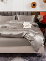[Gris] SilkSilky-ES 19Momme Seda Pura Bedding Set 006
