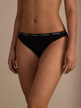 [Negro] SilkSilky-ES Panty 001