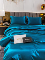 [Azul Real] SilkSilky-ES 19Momme Seda Pura Bedding Set 005
