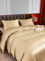 [Beige] SilkSilky-ES 22Momme Seda Pura Bedding Set 003,