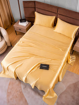[Champán] SilkSilky-ES 22Momme Seda Pura Bedding Set 005,