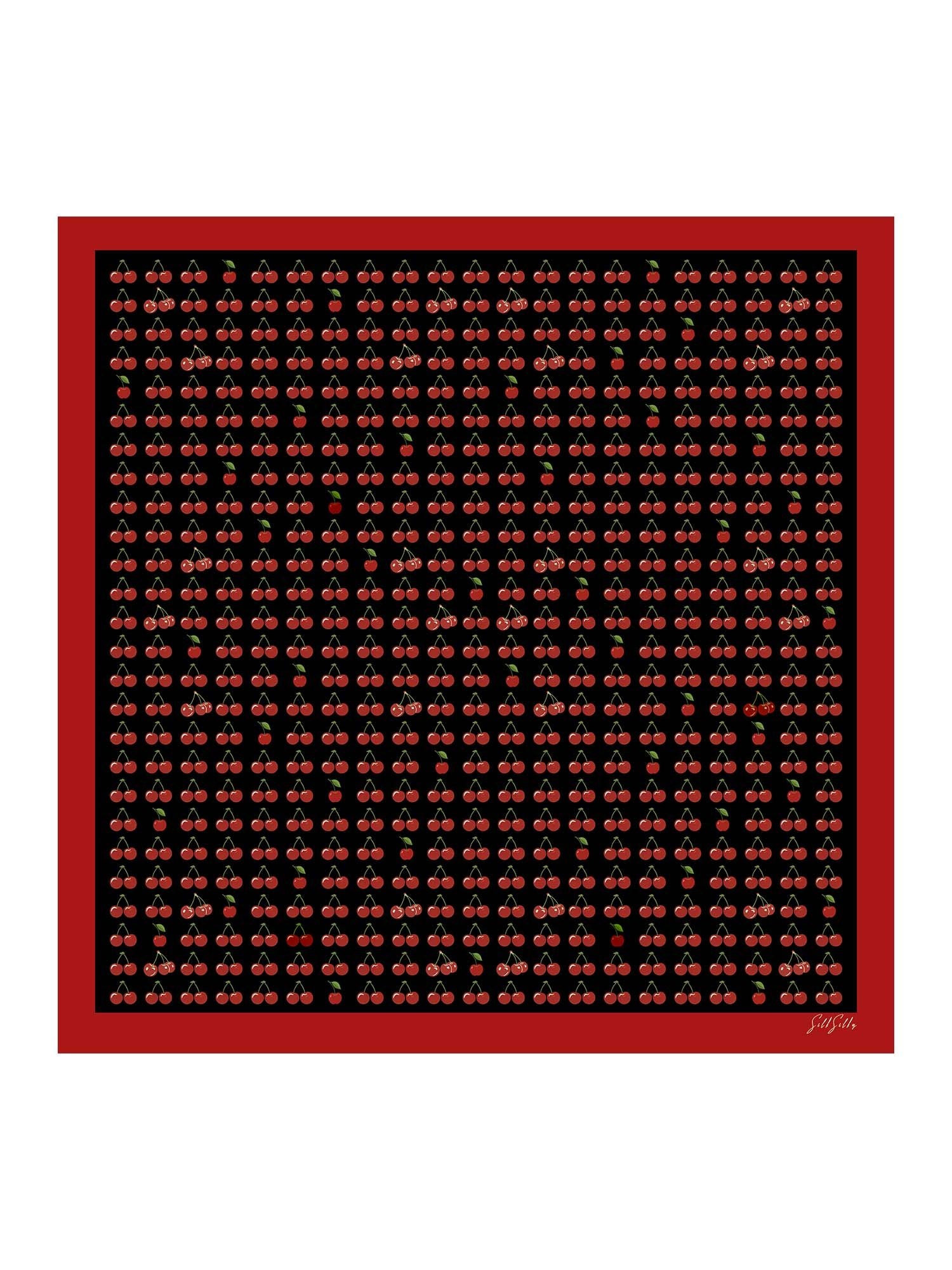 [Cereza Negra] SilkSilky-ES Scarf 001
