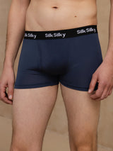 [Azul Oscuro] SilkSilky-ES Mens Underwear 005