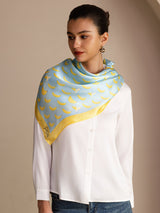 [Plátano Azul] SilkSilky-ES Scarf 003