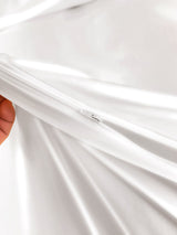 [Blanco] SilkSilky-ES 25Momme Juego de ropa de cama 007