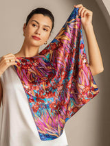 [P095] SilkSilky-ES Seda Pura Scarf 005