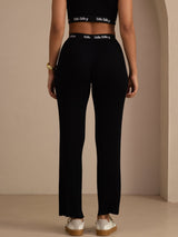 [Negro] SilkSilky-ES Womens Pants 002