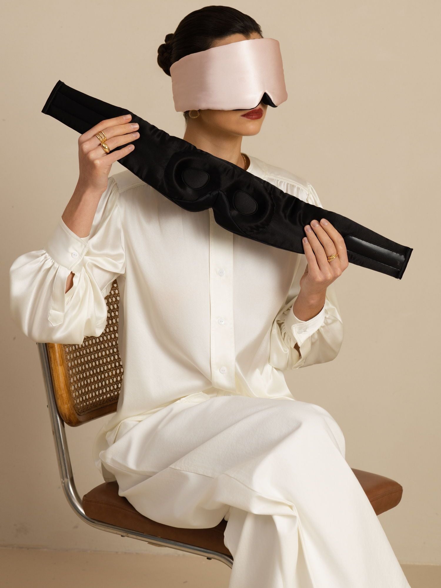 [Rosa] SilkSilky-ES Antifaces De Dormir 001