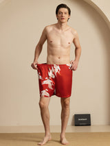 [Vino] SilkSilky-ES 19Momme Mens Sleep Bottoms 007