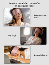 [Malva Pálido] SilkSilky-ES Antifaces De Dormir 006