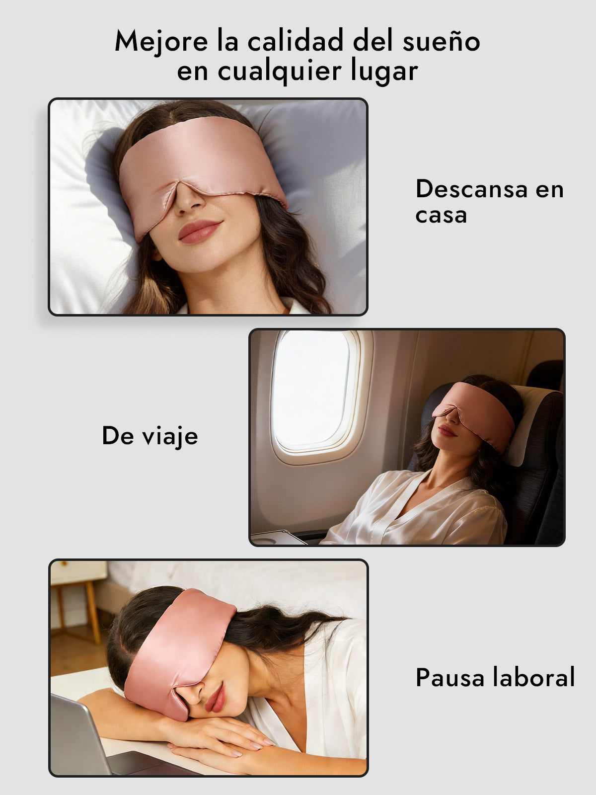 [Rosa] SilkSilky-ES 19Momme Pure Silk Eye Mask 006