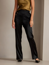 [Negro] SilkSilky-ES Pantalones de mujer 003
