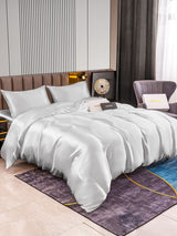 [Plata] SilkSilky-ES 22Momme Seda Pura Bedding Set 002,