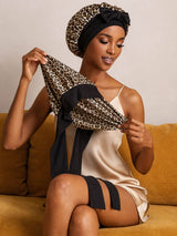 [Leopardo] SilkSilky-ES Gorros De Dormir 003