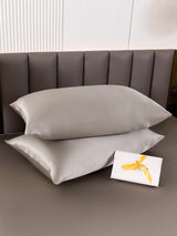 [Gris] SilkSilky-ES 19Momme Seda Pura Pillowcase 005