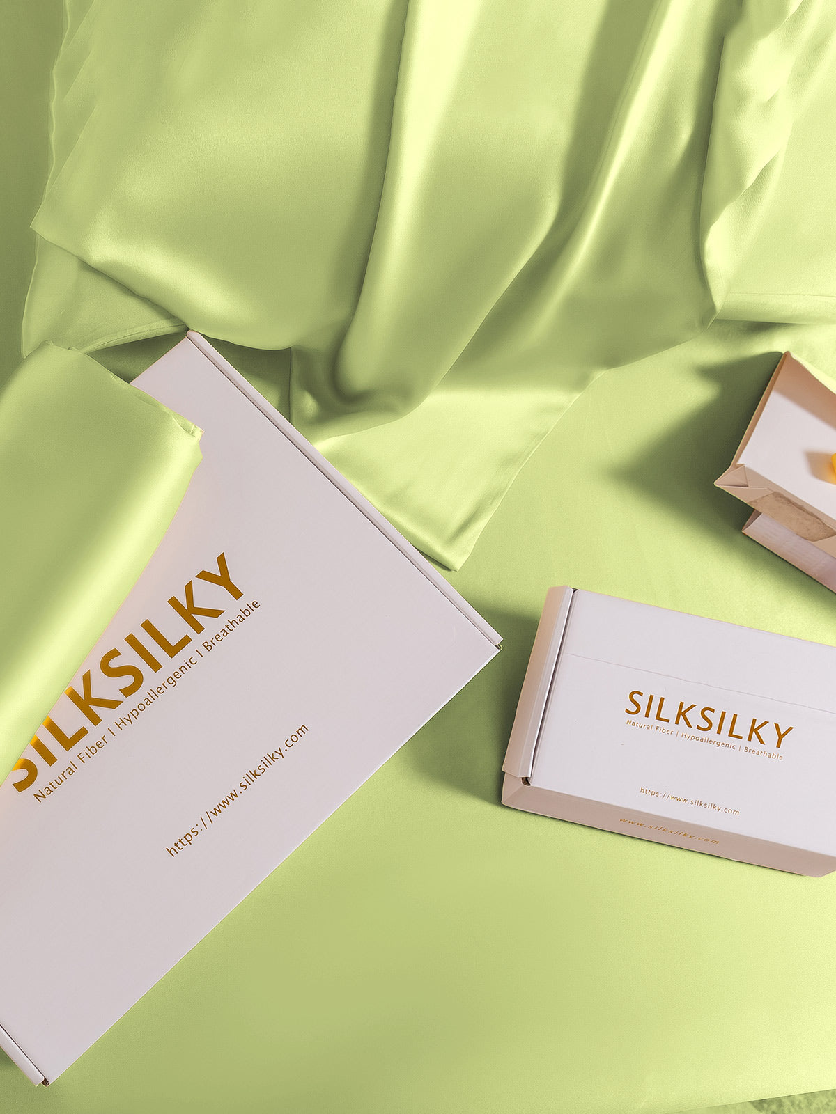 [Menta Verde] SilkSilky-ES 19Momme Seda Pura Pillowcase 006