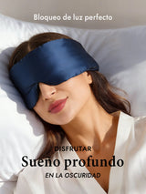 [Azul Oscuro] SilkSilky-ES Antifaces De Dormir 003