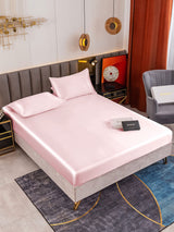[Rosa] SilkSilky-ES 19Momme Juego de ropa de cama 001