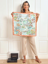 [P064] SilkSilky-ES Seda Pura Scarf 002