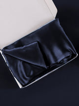 [Azul Oscuro] SilkSilky-ES 22Momme Seda Pura Pillowcase 005