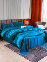 [Azul Real] SilkSilky-ES 22Momme Juego de ropa de cama 002