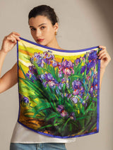 [P094] SilkSilky-ES Seda Pura Scarf 003