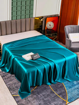 [Azul Real] SilkSilky-ES 25Momme Sábana 001