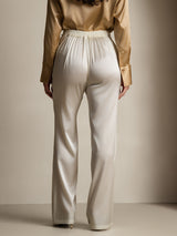 [Blanco] SilkSilky-ES Pantalones de mujer 005