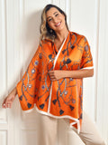 SilkSilky ES Seda Pura Scarf Naranja 002